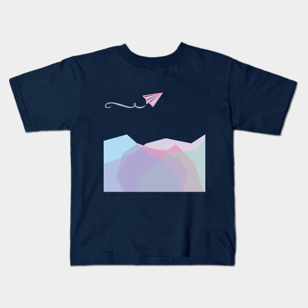 Wanderlust Kids T-Shirt by UmarGhouse